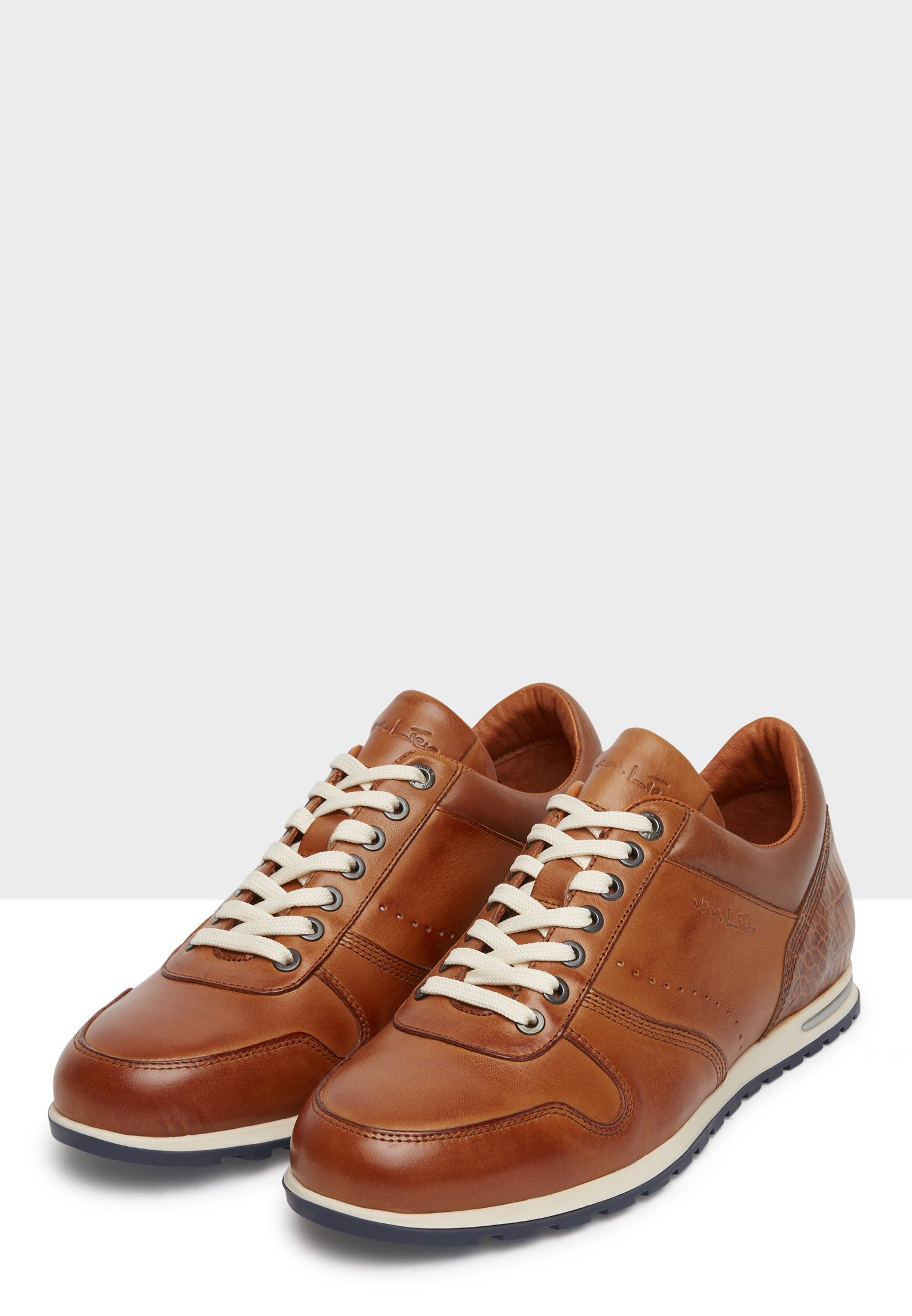 Van Lier LEONARDO - Sneakers laag - cognac/Cognac - Zalando.be