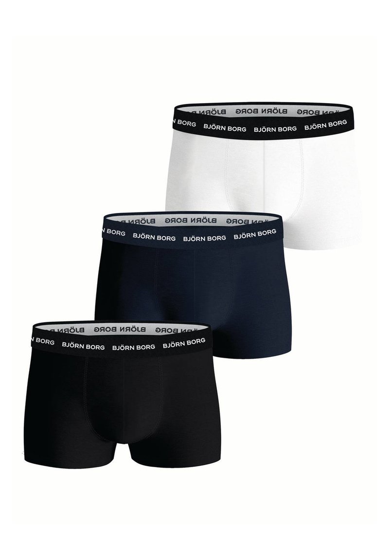 Björn Borg 3 PACK - Trunks - black