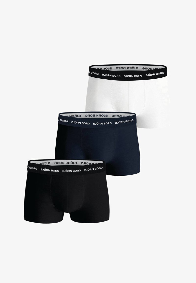 Björn Borg 3 PACK - Trunks - black