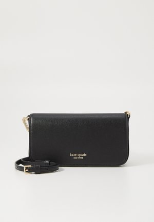 DEVIN FLAP CHAIN WALLET - Olkalaukku - black