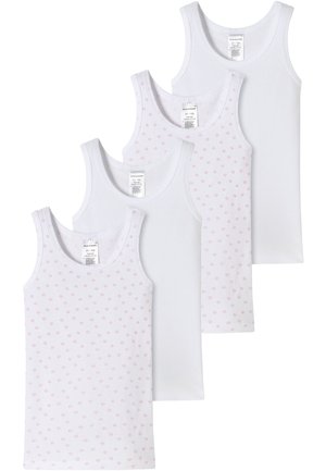 Schiesser 4-PACK ALLDAY  - Maglietta intima - rosa weiss