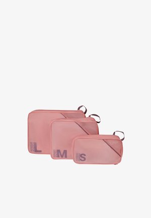 American Tourister, AMERICAN TOURIST. TA PACKING CUBES S/M/L UNISEX SET - Wash bag - pink mauve
