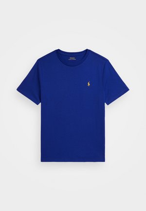 COTTON JERSEY CREWNECK T-SHIRT - T-shirt basique - classic azure