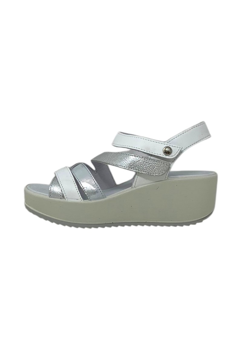 Enval Soft Sandali con plateau - white