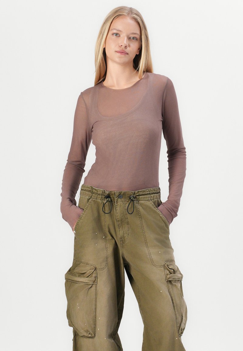 G-Star Raw HIGH G-SHAPE CARGO SKINNY PANT WMN Kaki - Consegna gratuita | ! - Abbigliamento Pantalone Cargo Donna 139,95