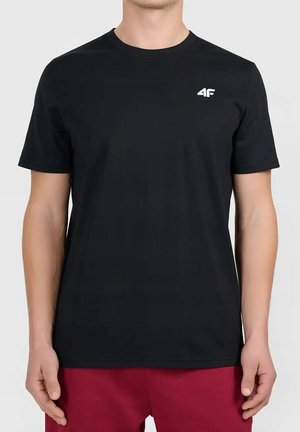 4F, ZESTAW KOSZULEK MĘSKICH 4F KOMPLET 3 SZTUKI T-SHIRT M TTSHM3341 - T-shirt de sport - black