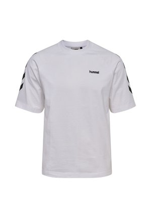 Hummel, HUMMEL HMLKEEPER CHEVRON T-SHIRT S/S - T-Shirt print - white