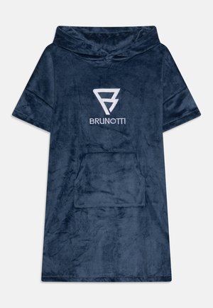 Accappatoio Unisex Adulto Atalanta B.C. - Blu, In Cotone, Con Logo Della Società
