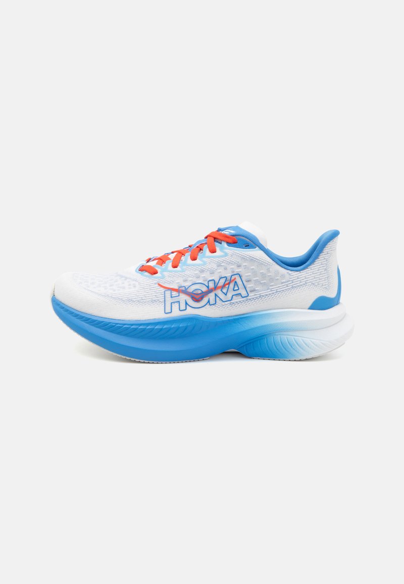 HOKA MACH 6 - Pantofi de alergare pe asfalt - white/virtual blue