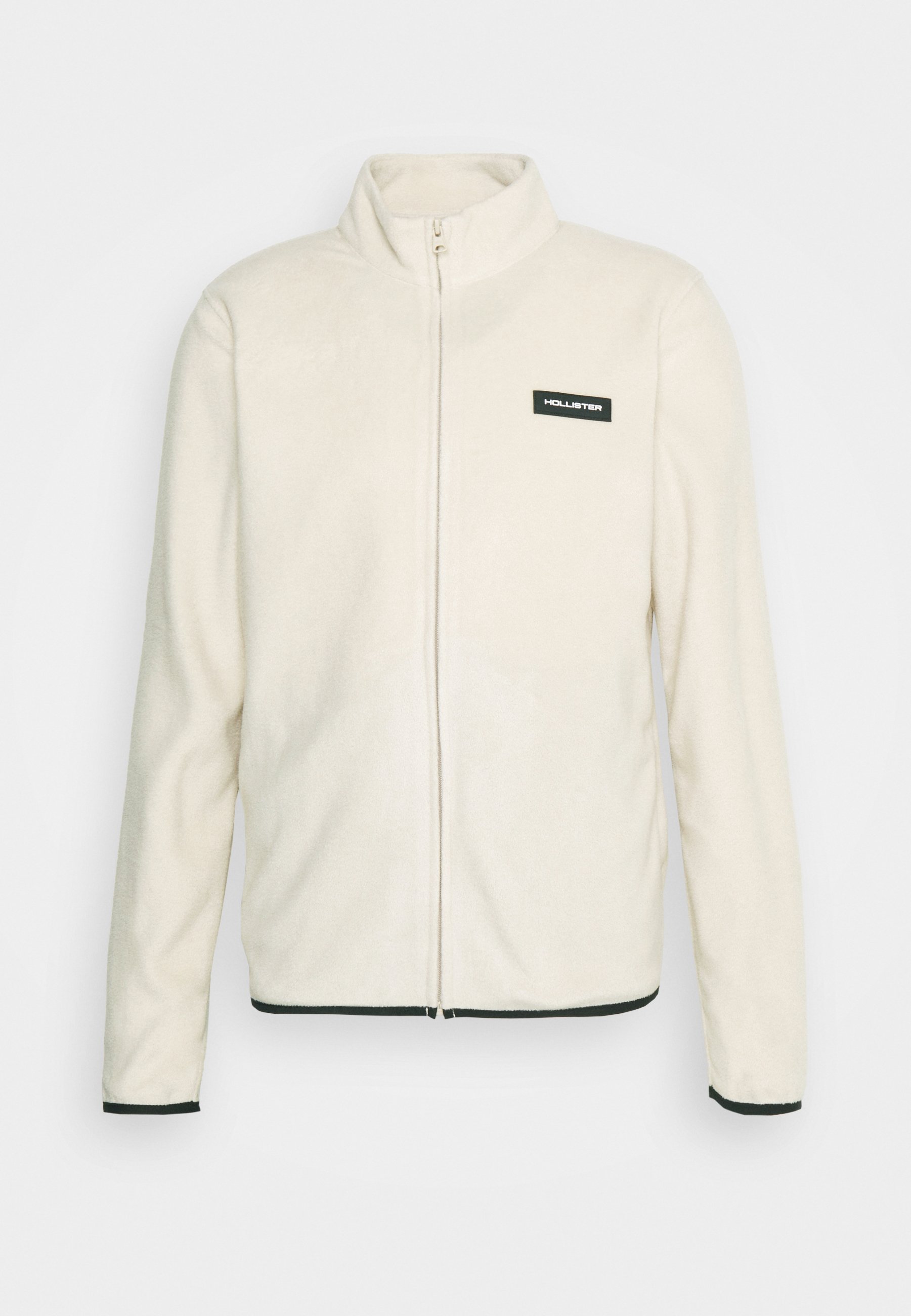 cream fleece jacket