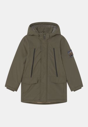NKMMILLER - Vinterkappa /-rock - dark green