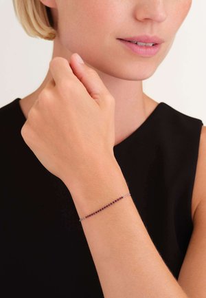 Rosefield TENNIS - Armband - silver tone red
