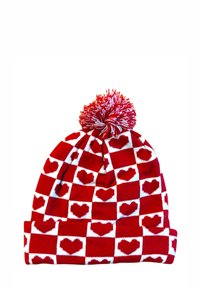 Mr Ukko HEARTS - Gorro - redandwhite