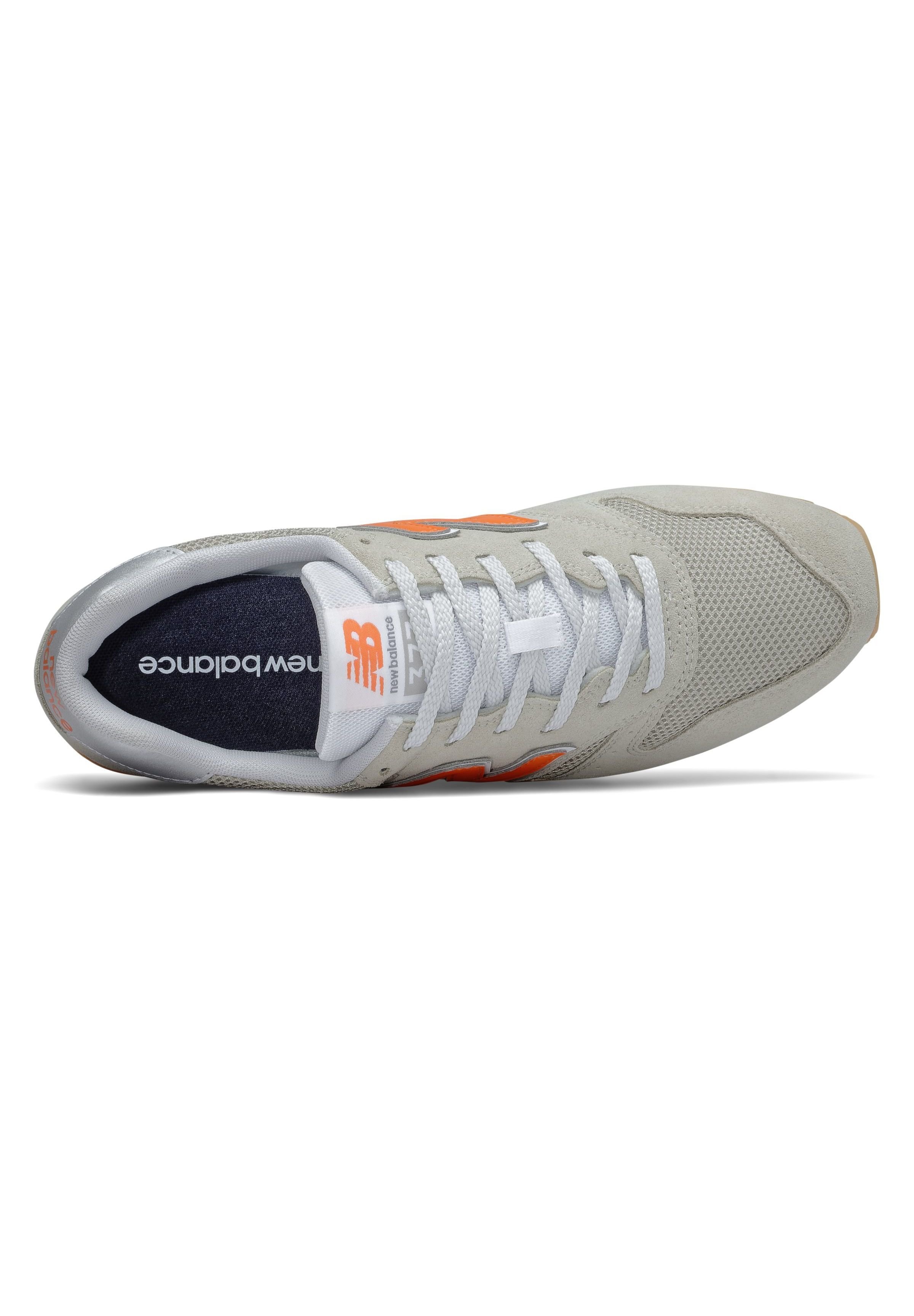 New Balance 373V2 - Baskets basses - grey oak/varsity orange/doré -  ZALANDO.FR