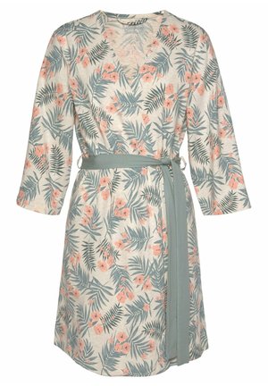 KIMONO - Bademantel - sand grün