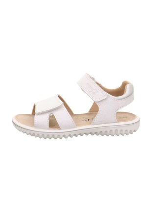 Sandalen - weiß silber