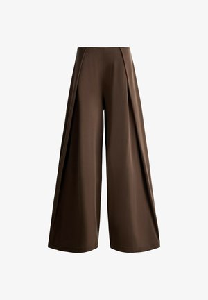 OYSHO, Pantaloni - mottled light brown