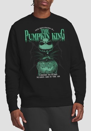 THE NIGHTMARE BEFORE CHRISTMAS THE PUMPKIN KING CHEERS TO FEARS - Sweatshirt - black