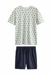 Unselected, grey pineapple print