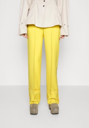 BITE Studios TAILORED FOLD UP TROUSER - Παντελόνι - neon green