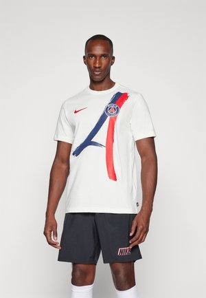 PARIS ST GERMAIN NIKE ICONIC AWAY TEE - Camiseta estampada - sail