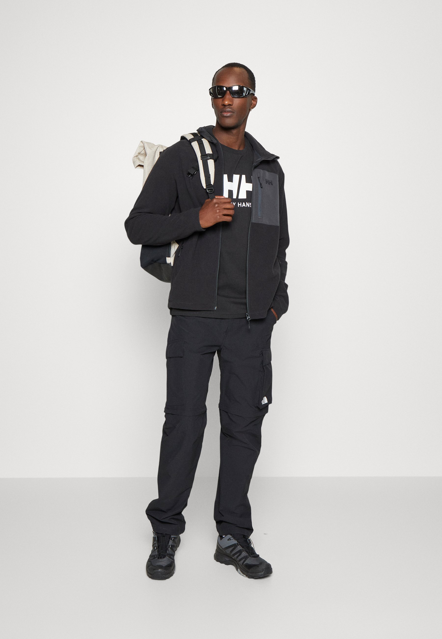 Helly Hansen DAYBREAKER BLOCK JACKET - Jachetă din fleece - black