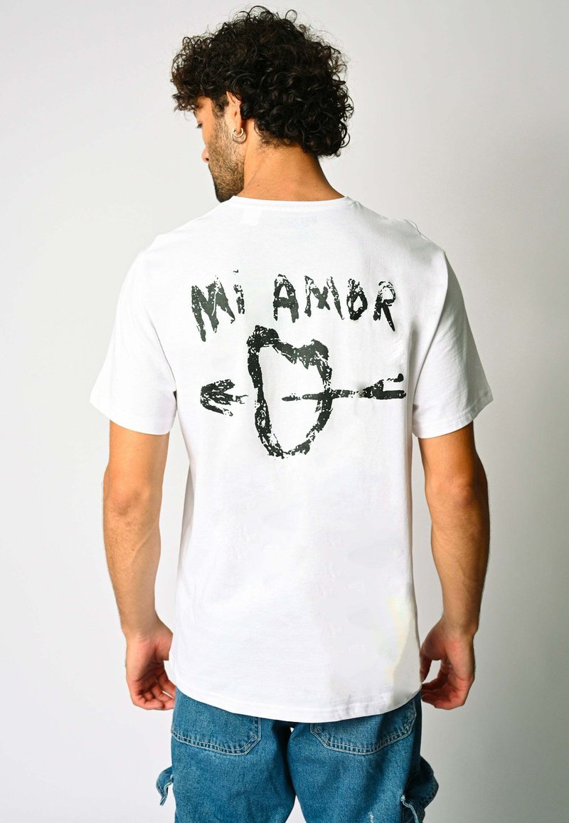 Mira Paris MI AMOR BACK VINTAGE - T-shirt print - white