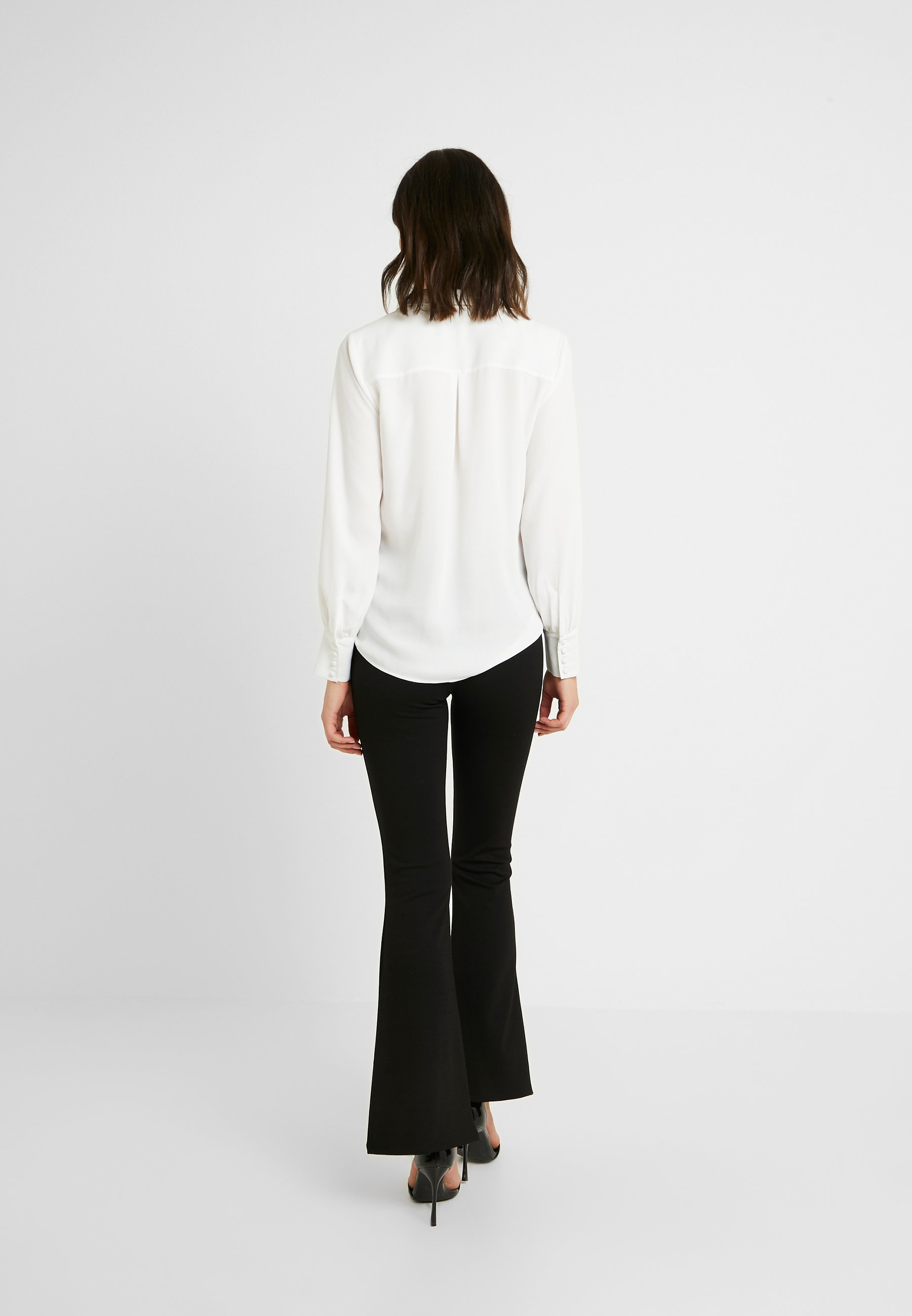 Gina Tricot PETRA NORMAL LENGTH - Trousers - black - Zalando.co.uk