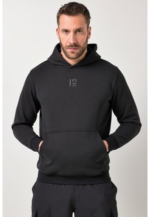 REAR PRINT - Kapuzenpullover - black