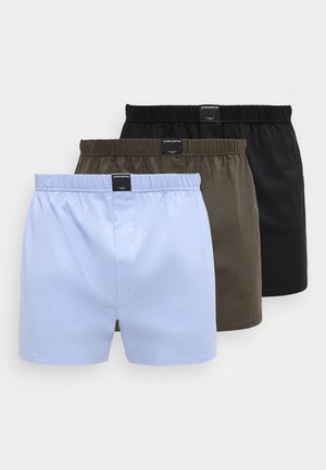 STRETCH 3 PACK - Boxershorts - black/green/light blue