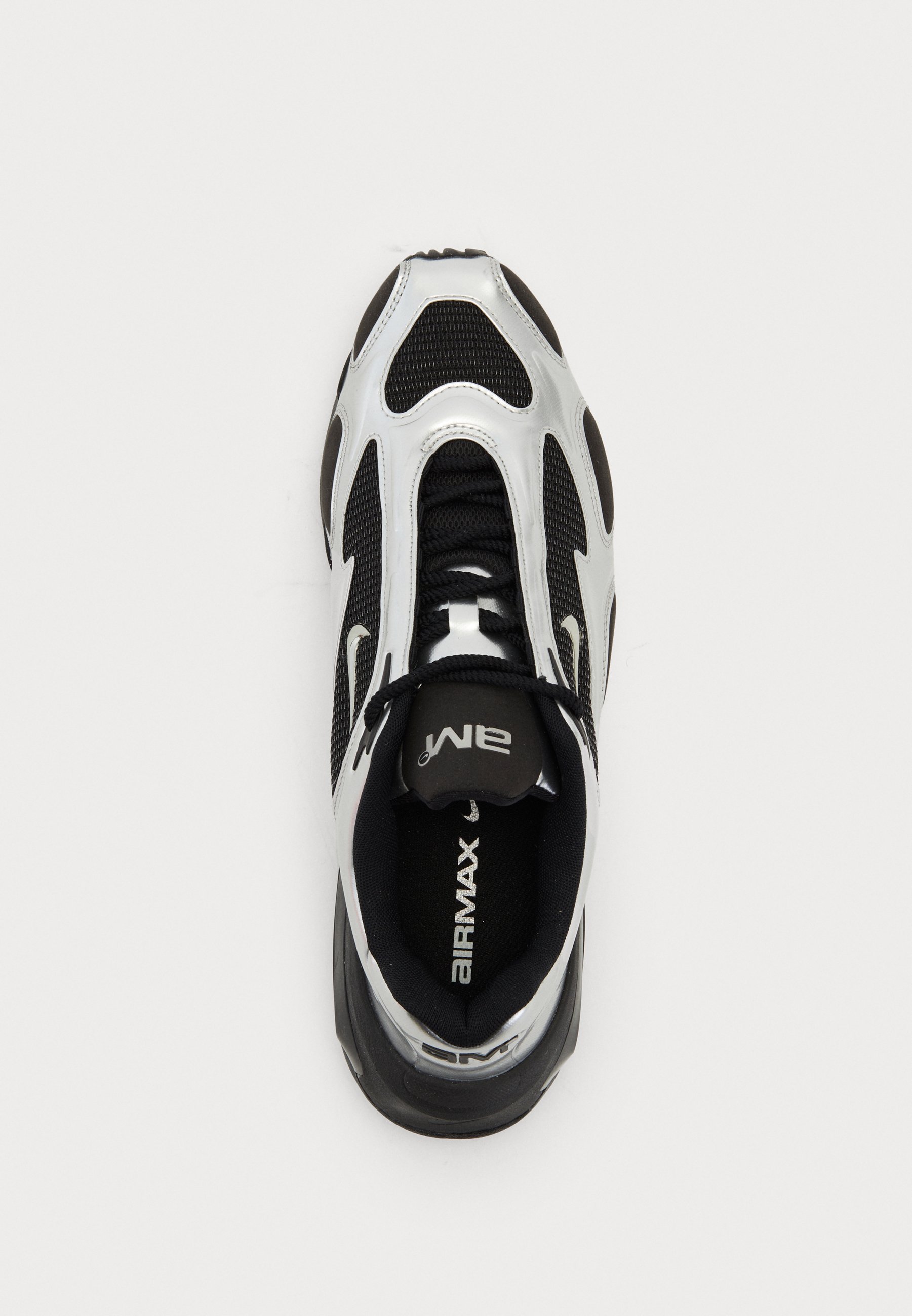 Nike Sportswear AIR MAX MUSE - Sneaker low - black/silver-coloured