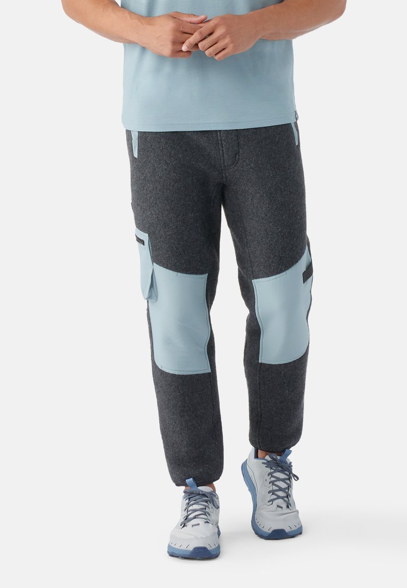 Smartwool - HUDSON TRAIL FLEECE - Pantaloni sportivi - charcoal heather, Ingrandire