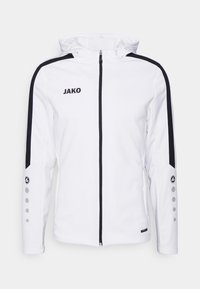 KAPUZENJACKE POWER - Felpa con zip - white