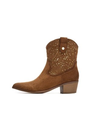 Botines camperos - camel