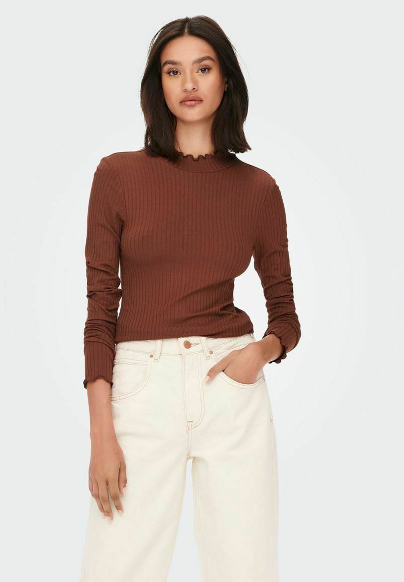 JDY NOOS - Långärmad tröja - brown