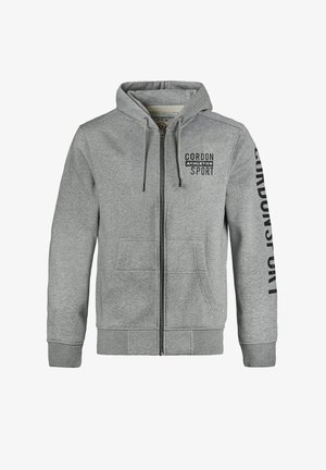 Cordon Sport KING - Zip-up sweatshirt - grey melange