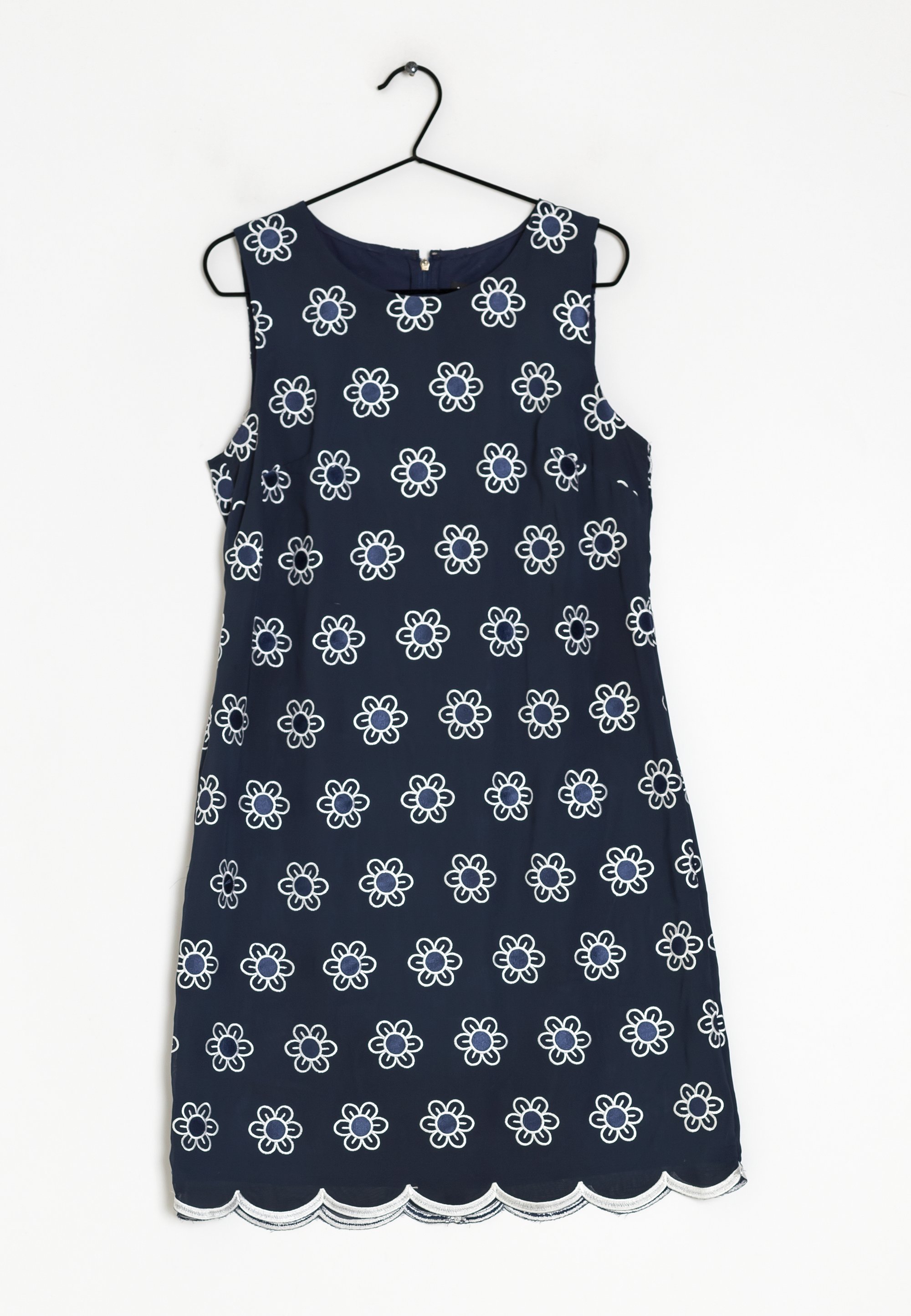 karl lagerfeld navy blue dress Flowy Tulle A-line V-neck Beaded Beach Wedding Dress SW537 main image 0