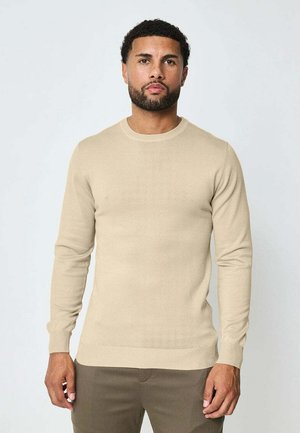 FRILIVIN UNI COL ROND - Pullover - abricot