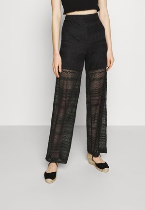 Trousers - black