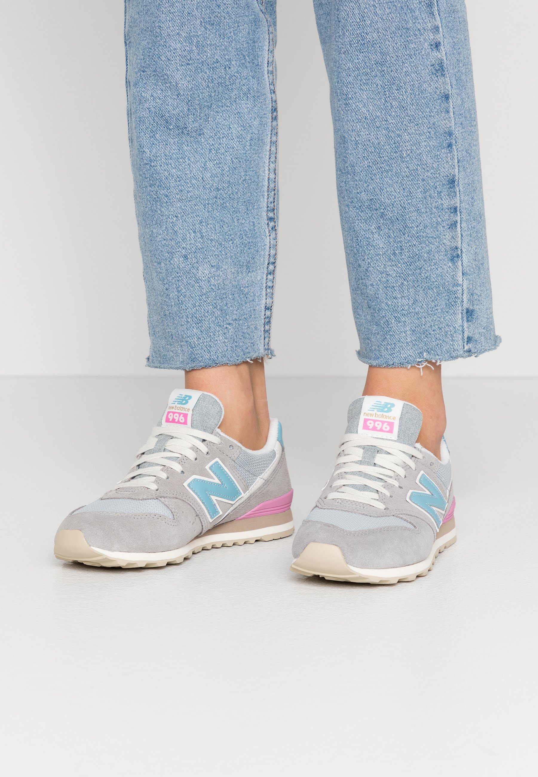 New Balance - Sneaker low - marblehead/grau - Zalando.de