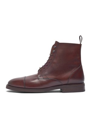 WINSTON  - Schnürstiefelette - schwarzbraun