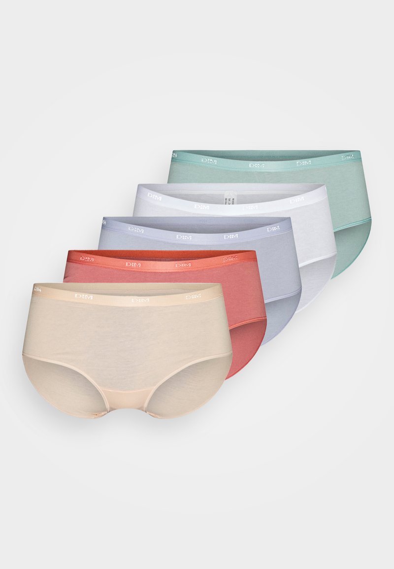 DIM POCKET 3 PACK - Cuecas - blue/green/white/rosewood/ pink