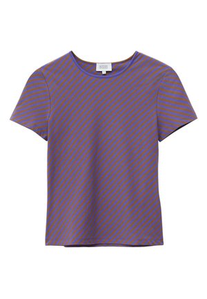 & OTHER STORIES, & OTHER STORIES SLIM PRINT T-SHIRT - T-shirt imprimé - purple