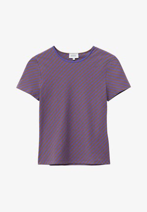 & OTHER STORIES, & OTHER STORIES SLIM PRINT T-SHIRT - T-shirt imprimé - purple