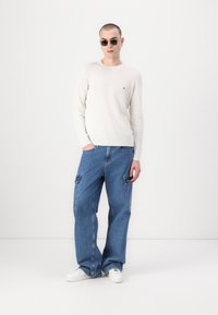 Tommy Hilfiger CREW NECK - Jumper - ivory petal