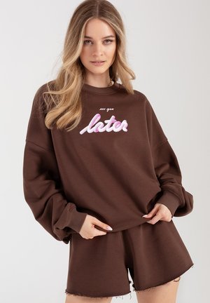 CUL8R UNISEX LATER - Sweater - brown