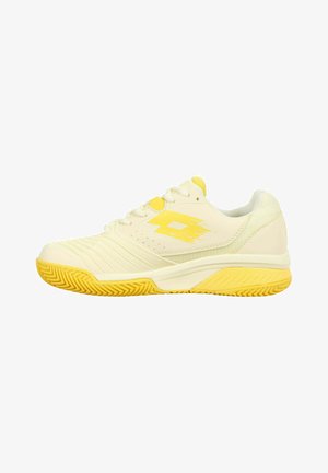 Lotto, RAPTOR HYPERPULSE 300 CLY W - Tennisschoenen voor kleibanen - wax yellow vibrant yellow