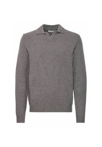 CFKARL POLO KNIT - Polo - pewter mix