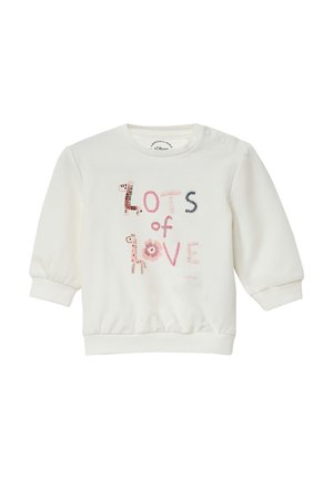Sweatshirt - ecru