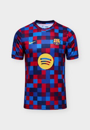 Nike Performance, FC BARCELONA ACADEMY PRO PREMATCH HOME - Ρούχα για κλαμπ - noble red/blackened blue/mineral yellow